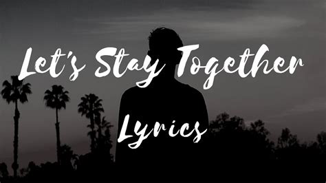  Let's Stay Together -  a Soulful Ballad that Whispers Timeless Love and Soothing Melancholy