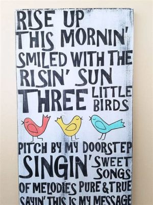 Three Little Birds - A Gentle Reminder That Every Thing Gonna Be Alright